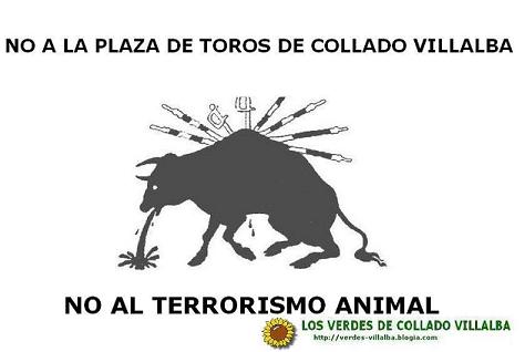 NO AL TERRORISMO ANIMAL EN COLLADO VILLALBA
